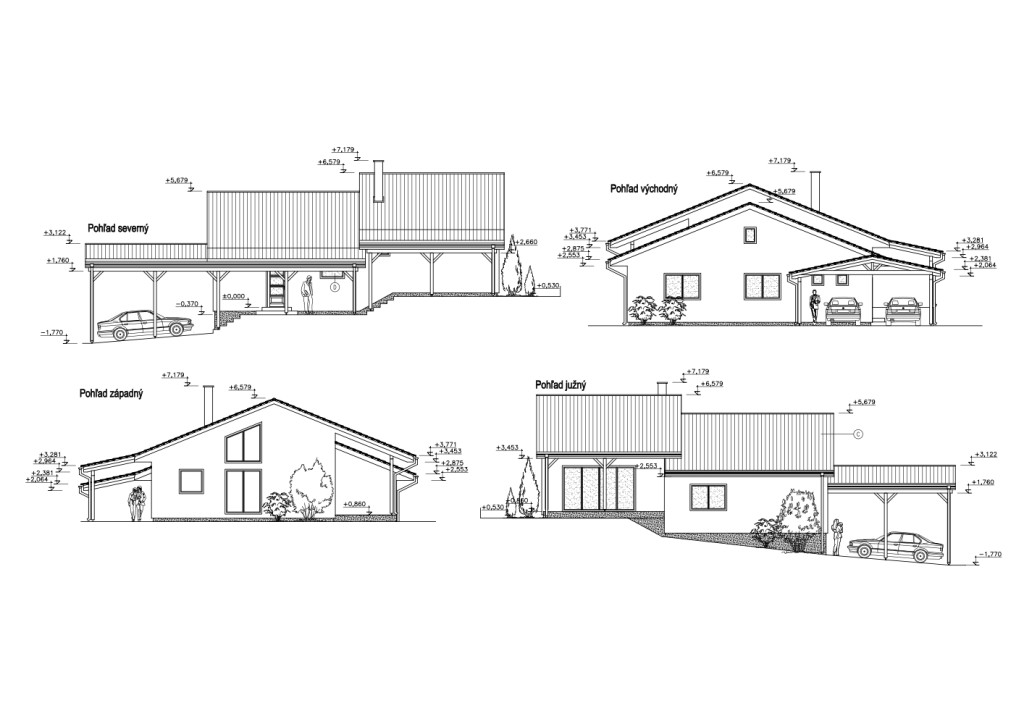 Rodinný dom s garážou